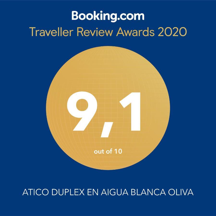 Atico Duplex En Aigua Blanca Oliva Apartman Kültér fotó